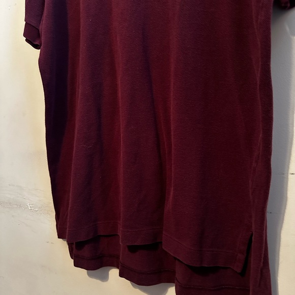 Polo by Ralph Lauren Cotton Shirt Men’s Medium Burgundy - Picture 2 of 7